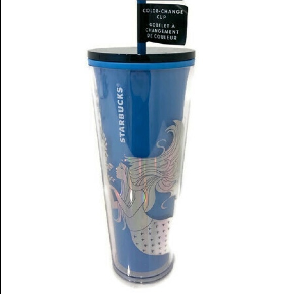 NWT Starbucks colour changing Christmas limited ed. siren tumbler